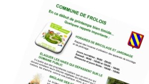 Lettre d'Information Avril 2021