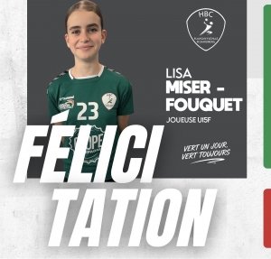 Félicitations Lisa